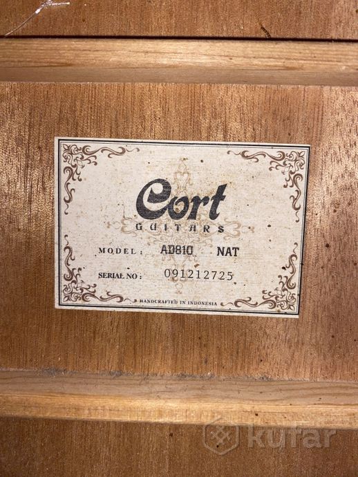 акустическая гитара Cort — фото 8