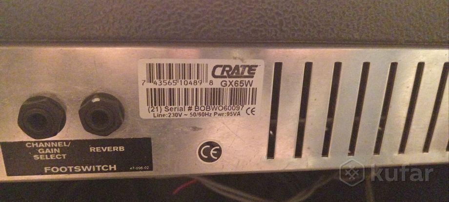 Комбоусилитель CRATE GX65W — фото 5