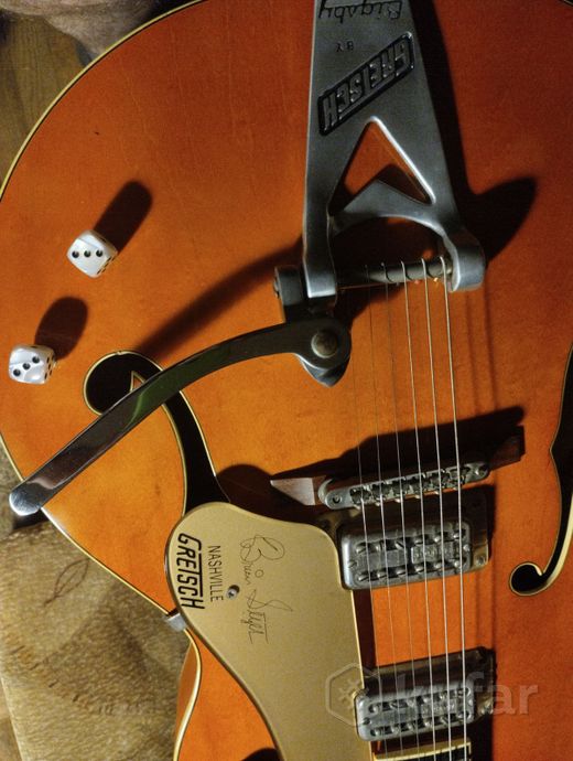 Gretsch Brian Setzer (G6120SSLVO), Japan. TV Jones — фото 6