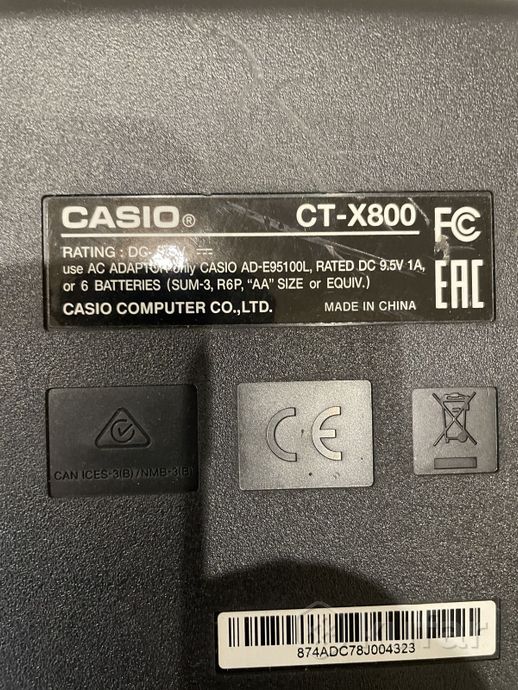 Синтезатор Casio — фото 6