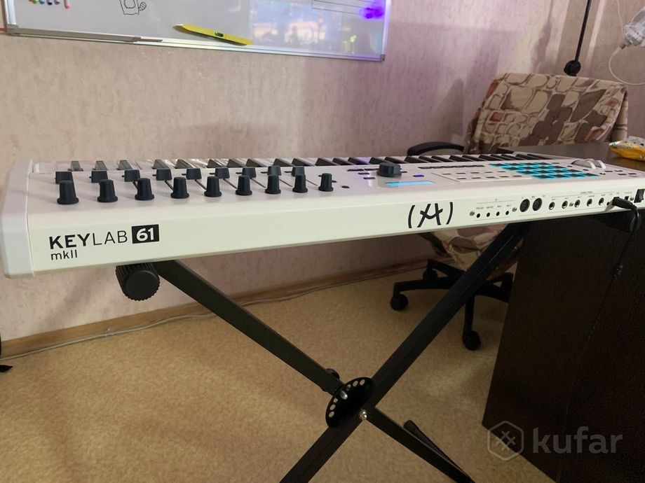 MIDI-клавиатура Arturia KeyLab mkII 61 (белая) — фото 1