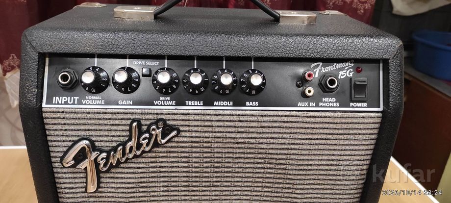 Гитарный комбоусилитель Fender Frontman 15G — фото 2