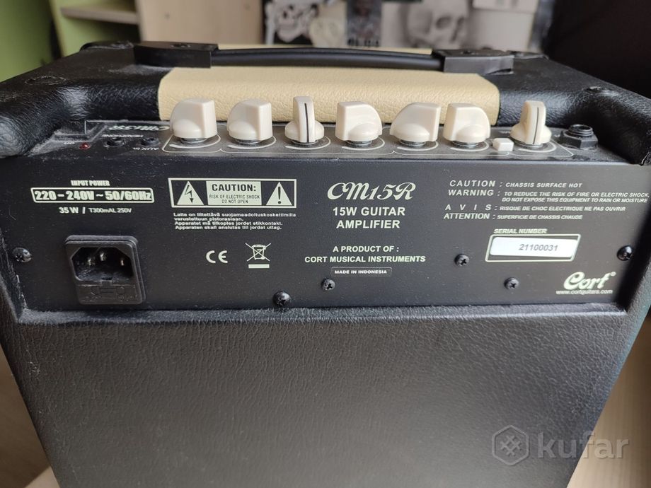 Cort cm 15r + гитара square Bullet strat — фото 4