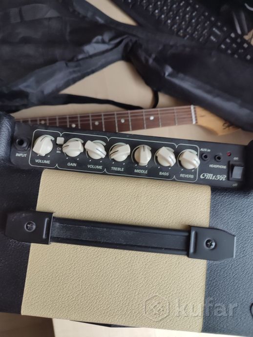Cort cm 15r + гитара square Bullet strat — фото 5