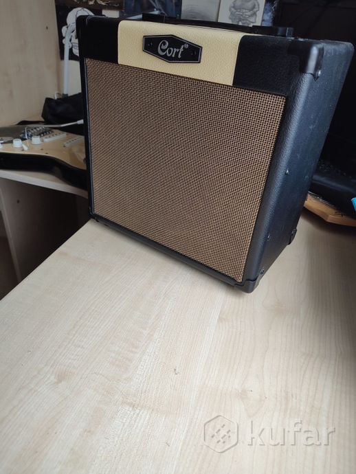 Cort cm 15r + гитара square Bullet strat — фото 6