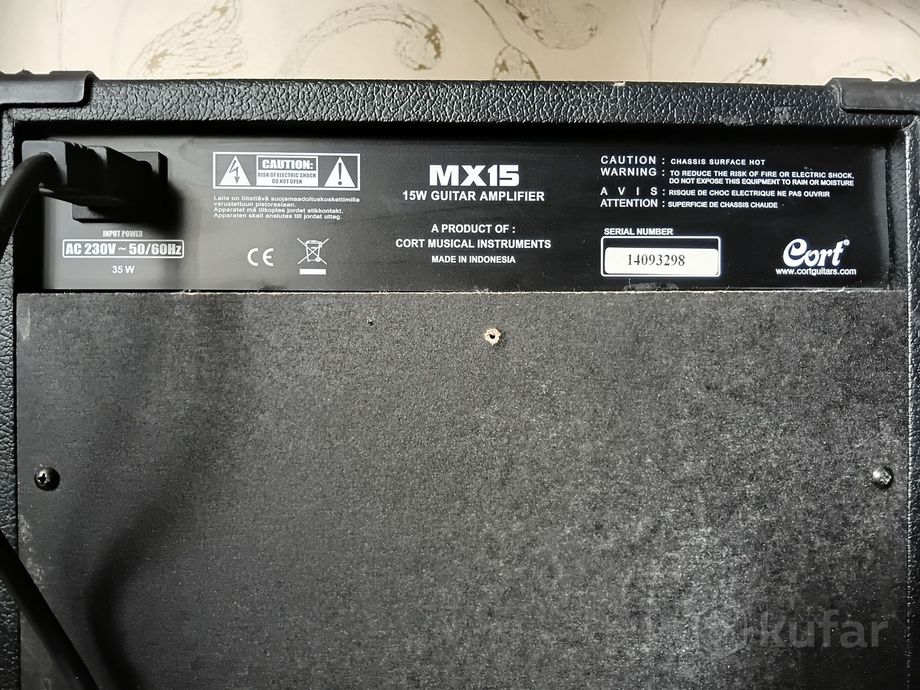 Гитарный комбоусилитель Cort MX15 (15W) — фото 4