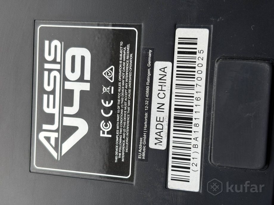 ALESIS V49 usb midi-клавиатура — фото 3