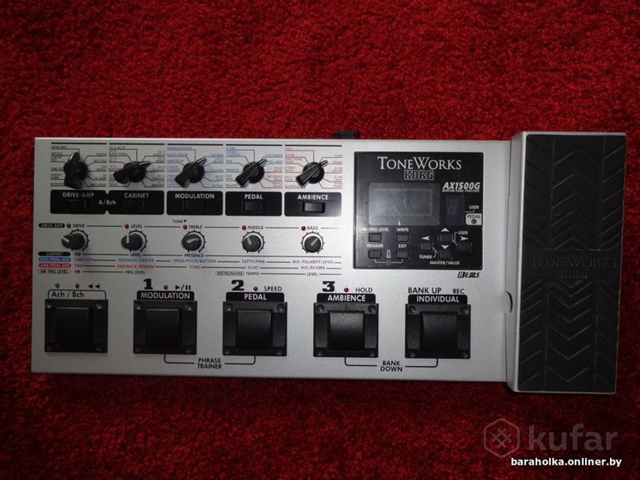 KORG AX1500G гитарный процессор эффектов — фото 3