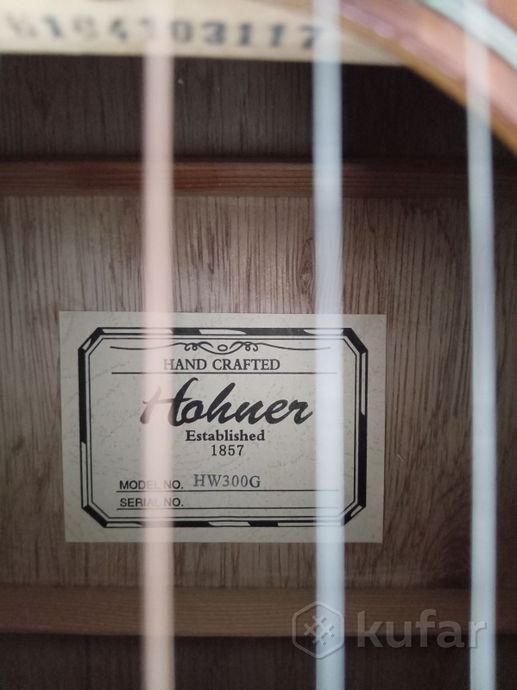 Акустическая гитара Hohner — фото 3