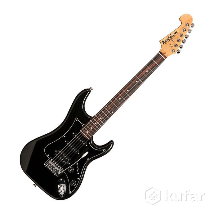 Электрогитара Washburn S2HMB чёрная — фото 1