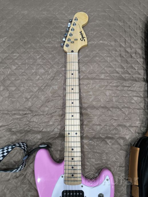 Электрогитара Fender squier bullet mustang — фото 2