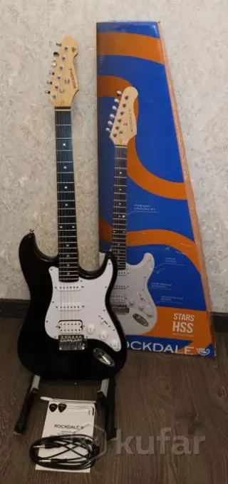 Электрогитара Rockdale Stars HSS (Black)