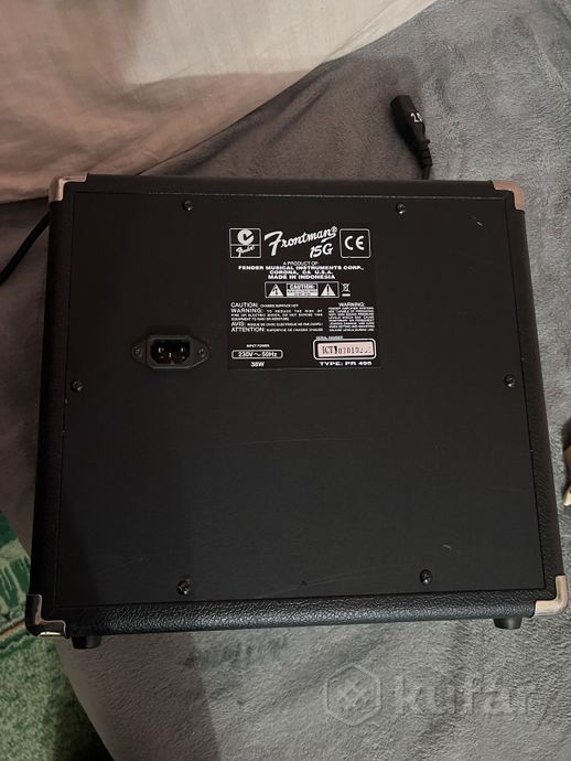 Комбоусилитель fender frontman 15 G — фото 2