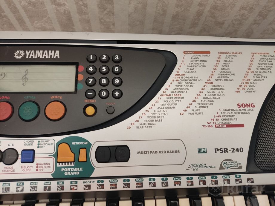 Клавишный инструмент Yamaha PSR-240 — фото 2