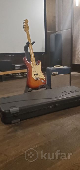 Fender Stratocaster(AM PRO II STRAT HSS MN SSB) — фото 2