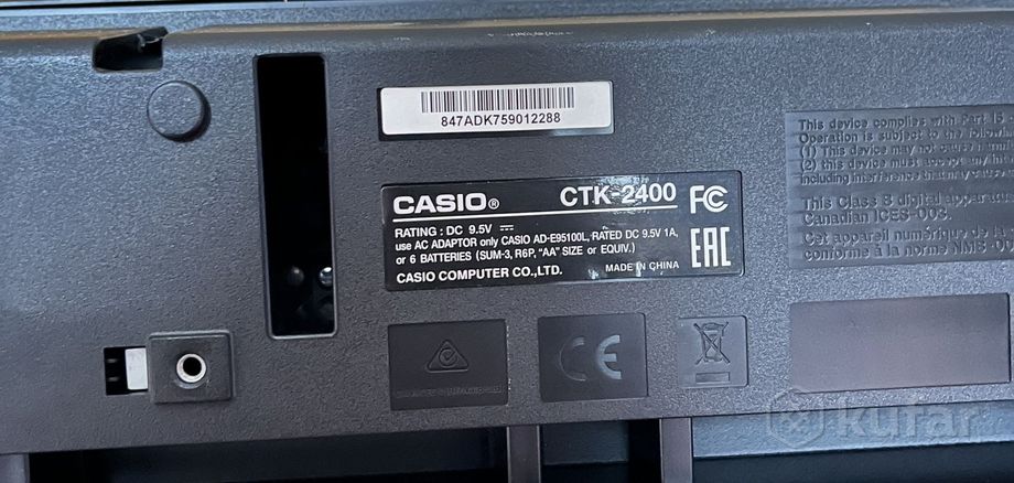 Синтезатор Casio CTK 2400 — фото 4