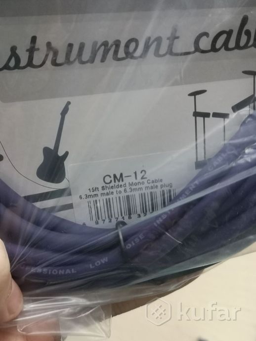 JOYO CM-12 экранированный кабель для электрогитары — фото 3