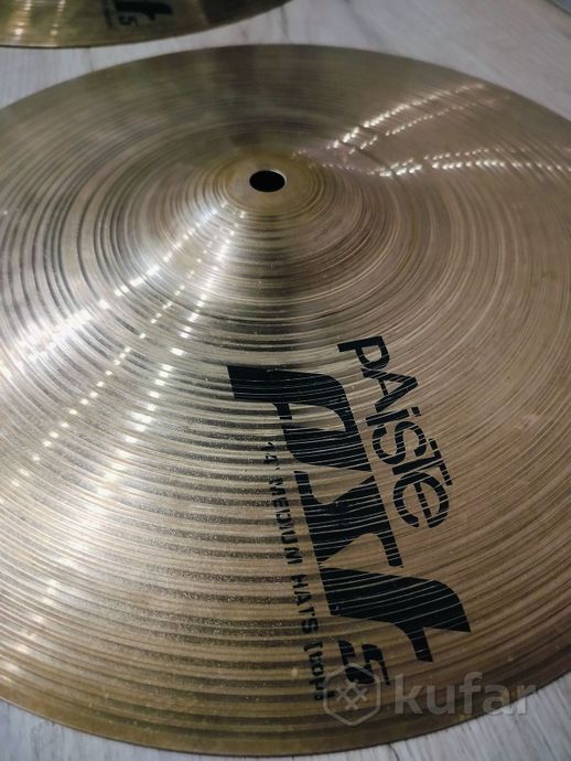 Paiste PST 5 medium hats 14 — фото 4