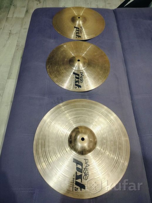 Paiste PST 5 medium hats 14 — фото 5
