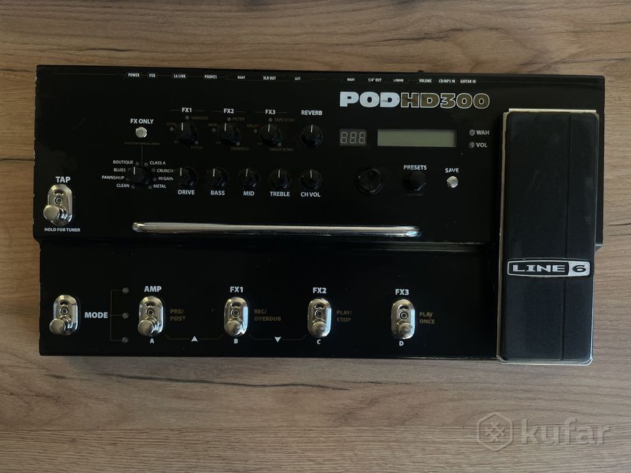 Гитарный процессор line 6 podhd300