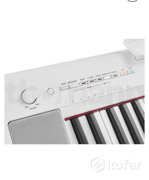 Синтезатор новый Yamaha NP-15 Piaggero White — фото 3
