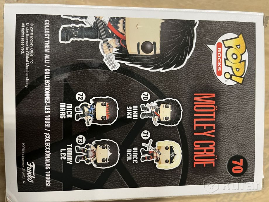 Фигурка (Pop Rocks) Nikki Sixx / Motley Crew — фото 3