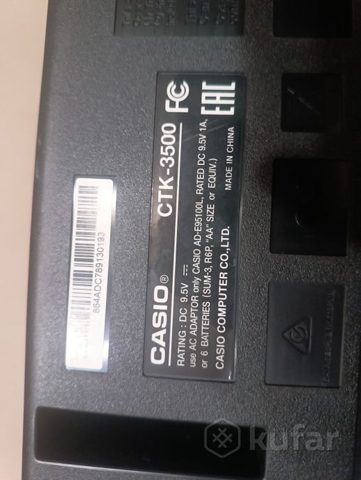 синтезатор Casio CTK - 3500 — фото 5
