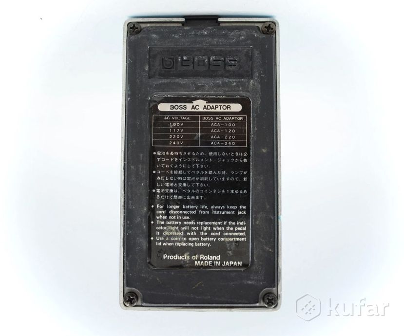 Boss CE-2 Chorus (1981, long dash) — фото 3