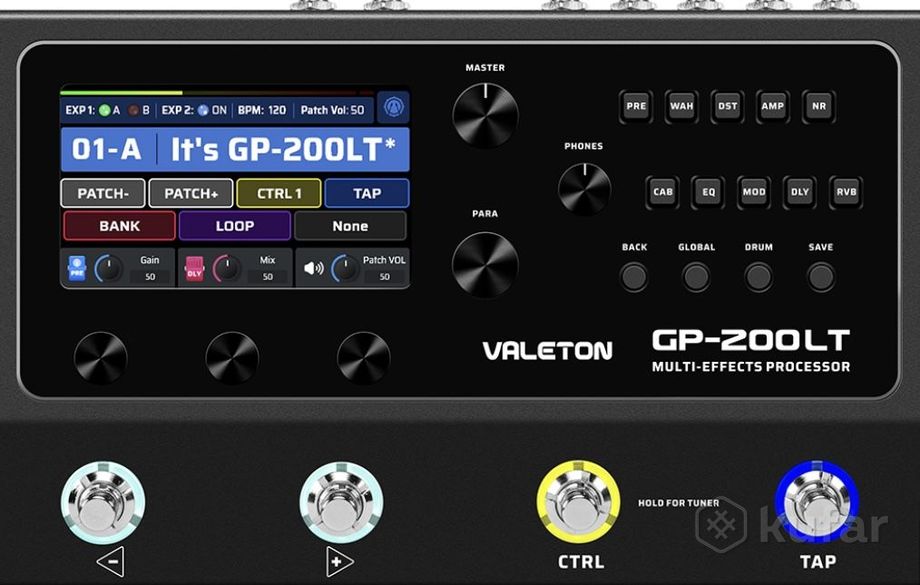 Гитарный процессор VALETON GP-200 LT