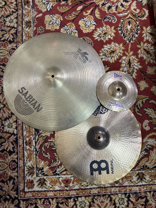 Тарелки удр Meinl Raker, Sabian XS20, Zildjian — фото 1