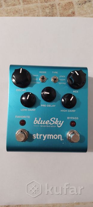Strymon blue sky, ревер для гитары — фото 1