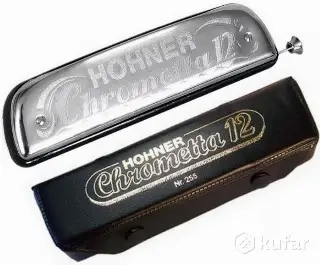 Губная гармошка Hohner Chrometta 12