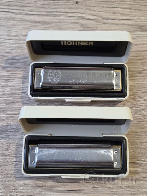 Губная гармошка Hohner Marine Band — фото 1