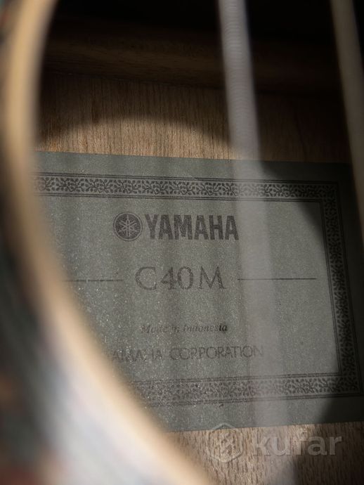 Гитара Yamaha C40M, не б/у + новый чехол — фото 1