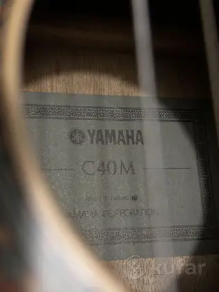 Гитара Yamaha C40M, не б/у + новый чехол
