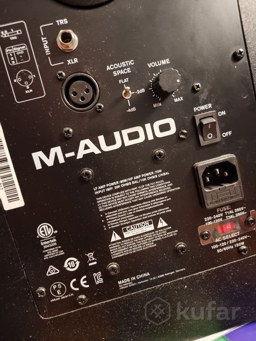 Студийный монитор m-audio — фото 3