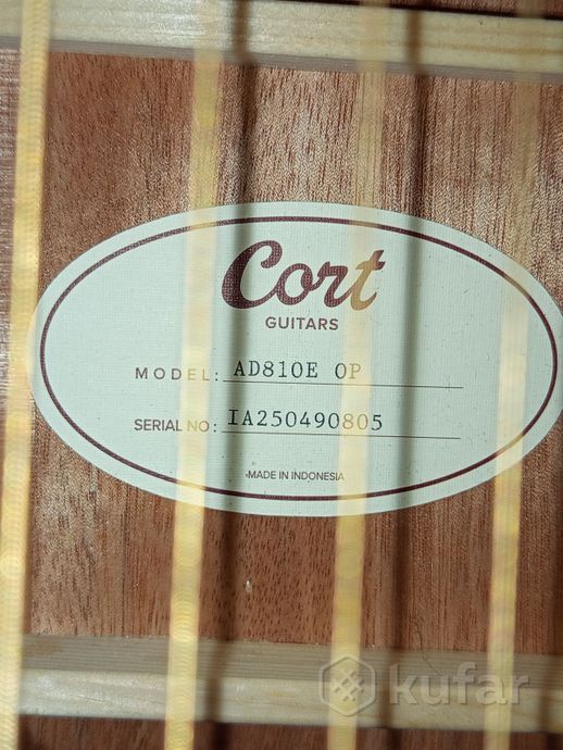 Электроакустическая гитара Cort AD810E OP — фото 3