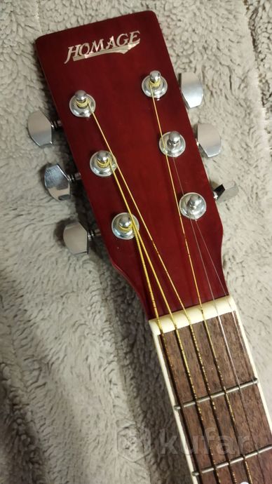 Гитара homage acustic guitar lf-401c-R — фото 4