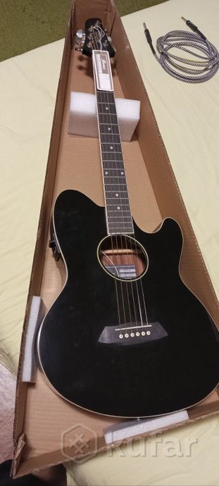 Электроакустическая гитара IBANEZ TCY10E-BK — фото 2