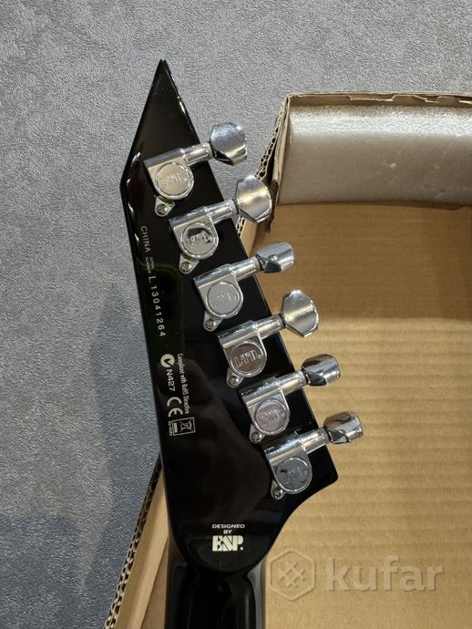 Электрогитара ESP Ltd V50 BLK. Отличное состояние. — фото 8