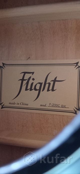 Гитара Flight F-230C BK — фото 3