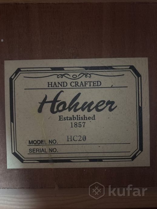 Классическая гитара Hohner — фото 2