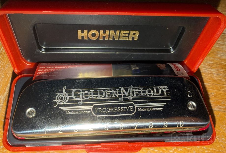 Губная гармошка Hohner Golden Melody 542 — фото 1