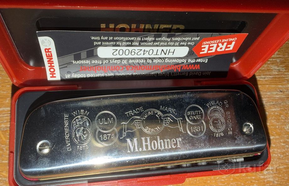 Губная гармошка Hohner Golden Melody 542 — фото 2