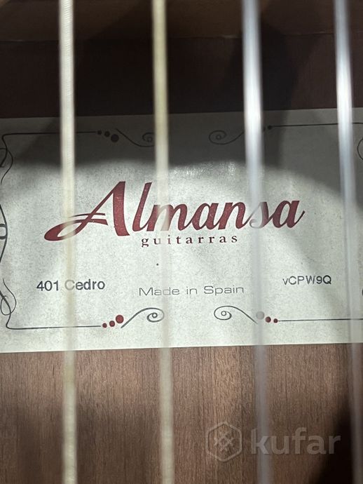 Гитара Amansa cedro 401, Испания — фото 5