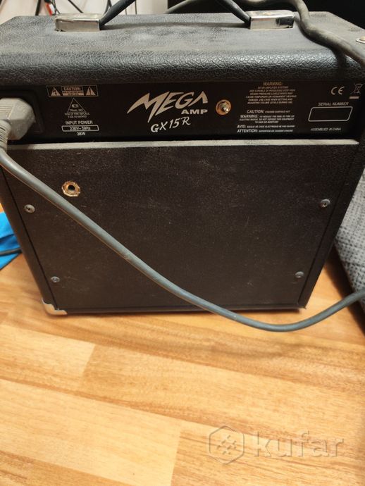 Комбоусилитель Mega Amp GX15R (мод на кабинет) — фото 2