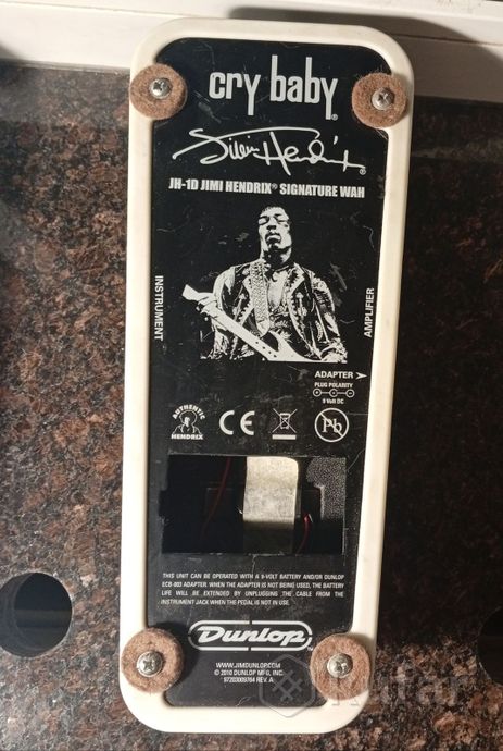dunlop wah pedal Jimi Hendrix — фото 2