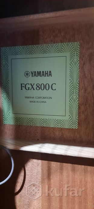 Электроакустическая гитара YAMAHA FGX800C — фото 6