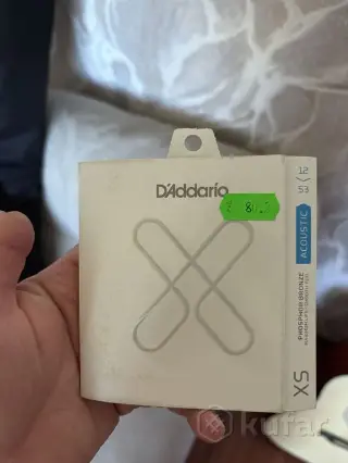 Комплект струн для акустической гитары Daddario xs