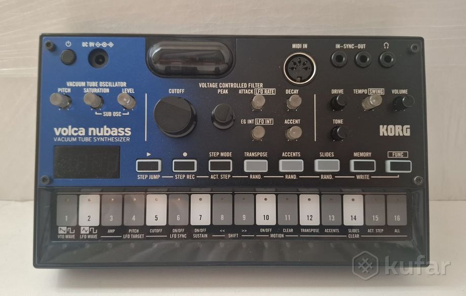 Синтезатор korg volca nubass